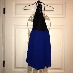 Black/Blue Dress
